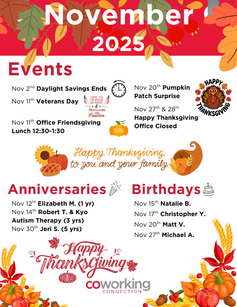 Coworking Connection Temecula Nov 2025