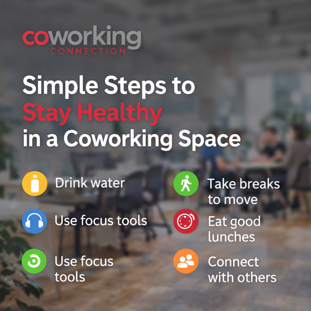 Simple Steps to Maintain Physical & Mental Health in a Coworking Space